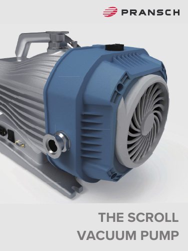 Dry Scroll Vacuum Pumps — SCR Series cover
